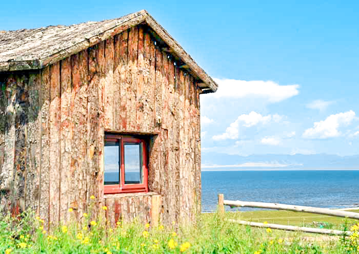 Qinghai Lake Idyllic View