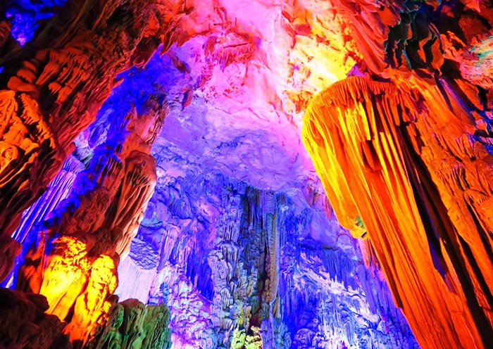 Reed Flute Cave in Guilin
