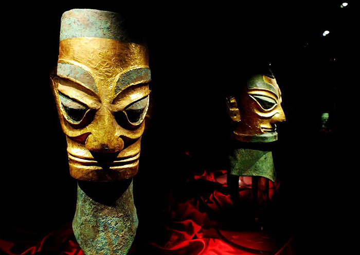 mysterious Sanxingdui Museum in Chengdu
