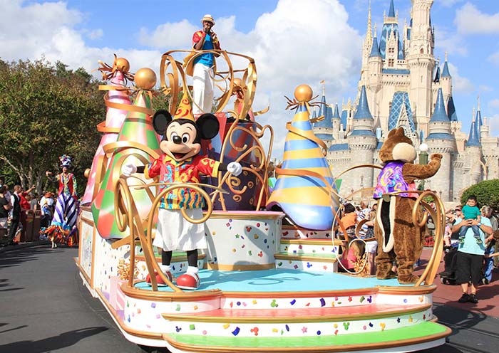 Shanghai Disney World Festooned Vehicle Cruise