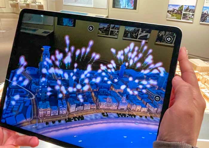 AR Experiences via iPads in Shanghai Urban Planning Exhibition Center