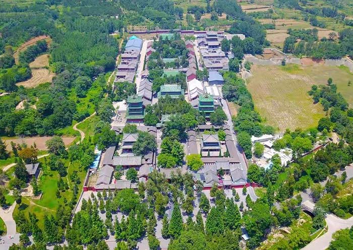 Panoramic View of Shaolin Monastery
