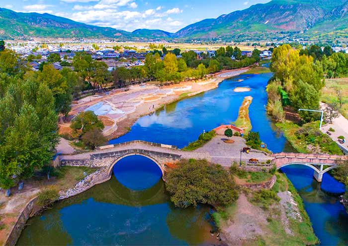 Yujin Bridge at Shaxi Ancient Town