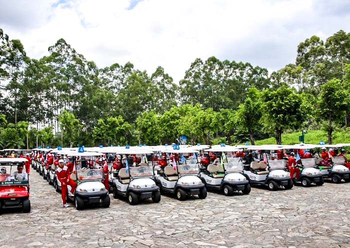 Carts of Shenzhen Mission Hills