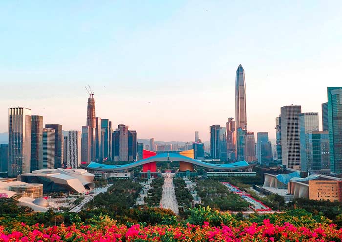 The tallest building of Shenzhen