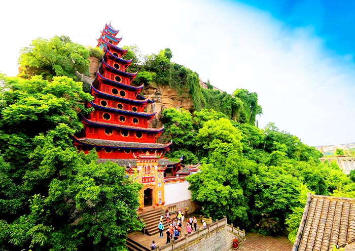 Yangtze Shibaozhai Pagoda