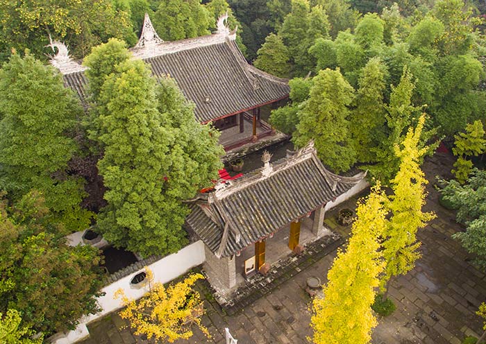 Kitchen God Temple in Sichuan Cuisine Museum