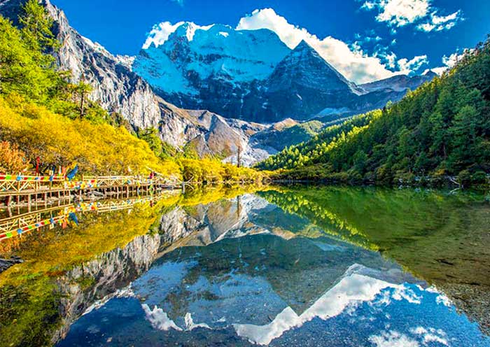 Yading Nature Reserve (Western Sichuan, China)