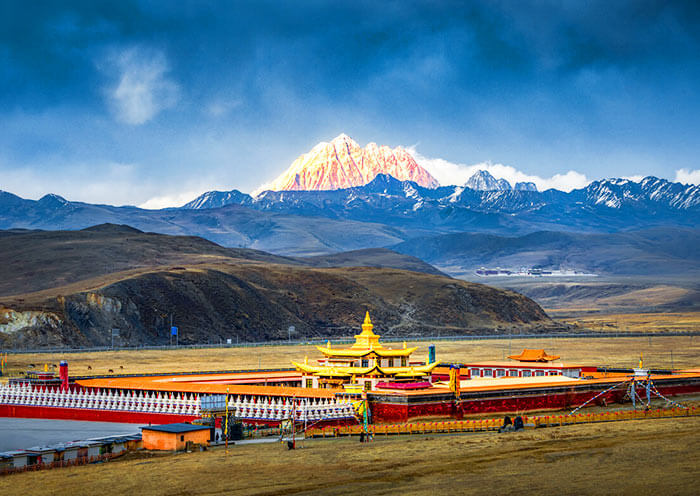 Stunning natural landscapes of Tagong