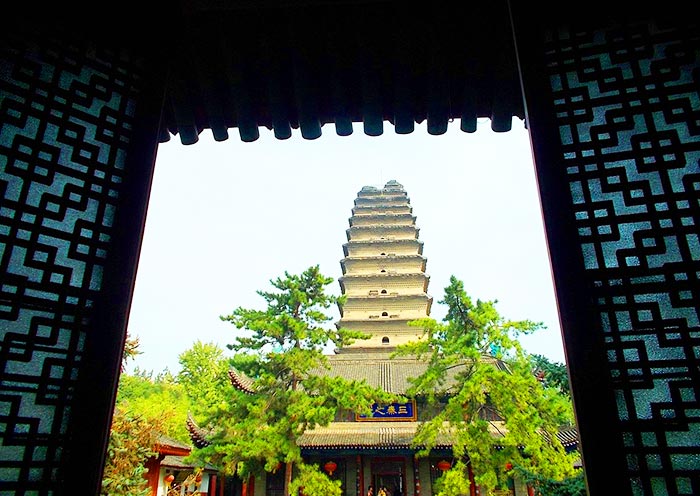 Small Wild Goose Pagoda in Xian