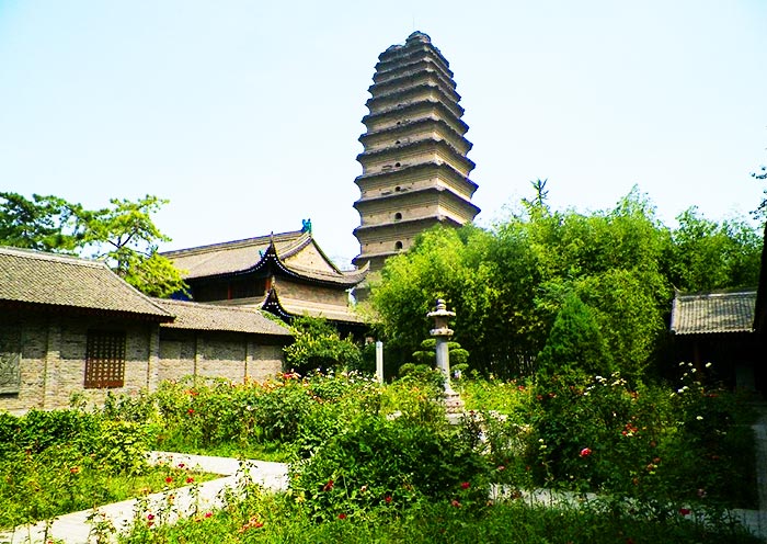 Small Wild Goose Pagoda