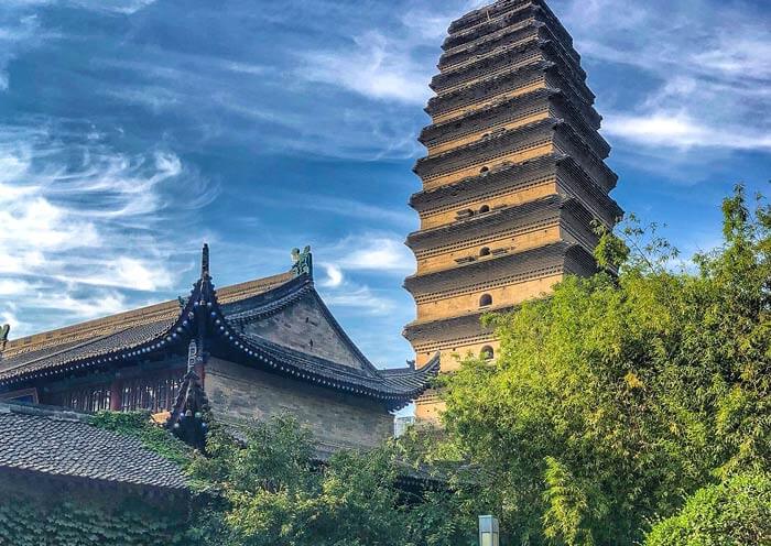 Small Wild Goose Pagoda