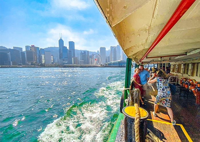 Historic ferry service in Hong Kong - Star Ferry