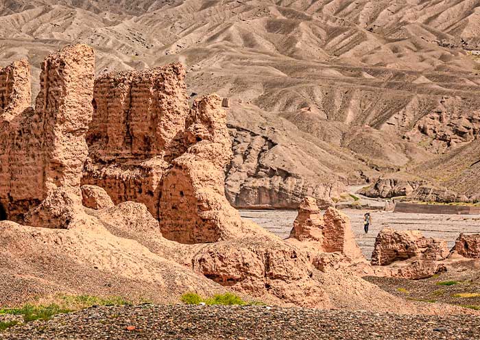 Subash Buddhist Ruins, Kuqa  Subash Buddhist Ruins, Kuqa