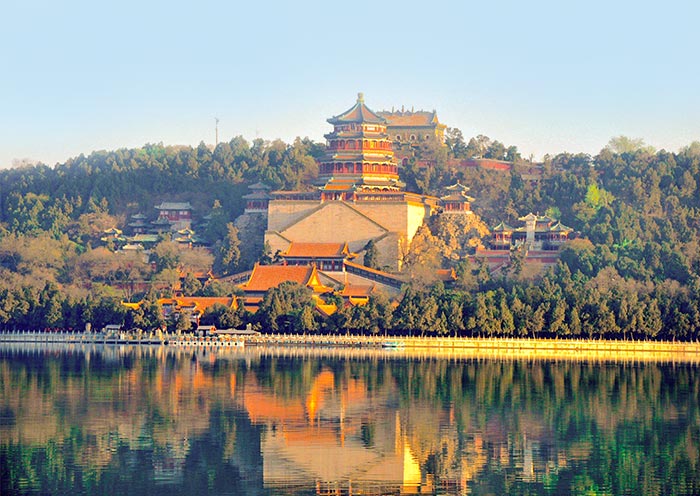 Beijing Summer Palace in Autumn
