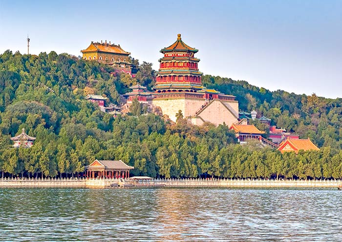Beijing Summer Palace Autumn View Beijing Summer Palace