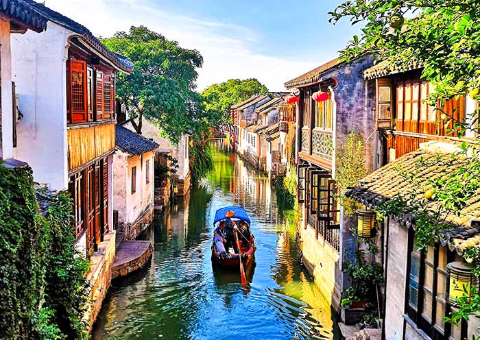 Suzhou Tour with Zhouzhuang Water Town