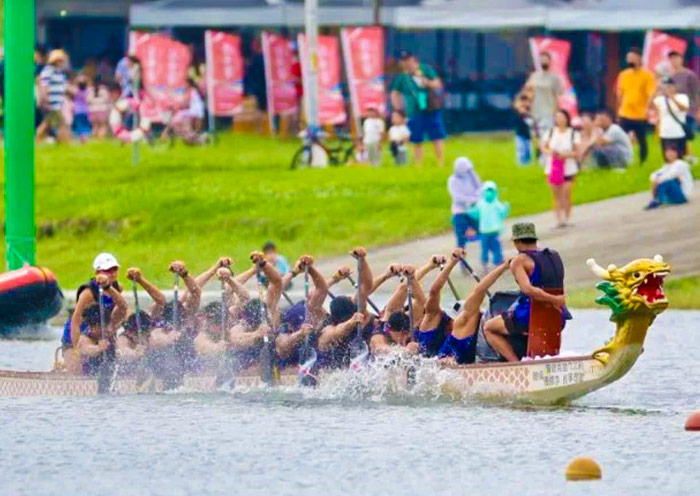 Dragon Boat Festival is celebrated in Taiwan