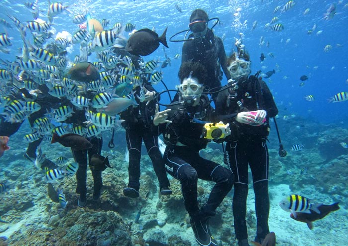 Snorkeling on Green Island,Taiwan