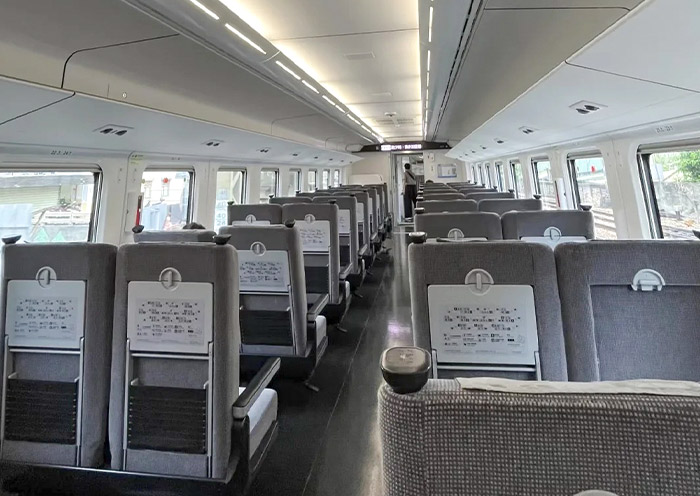 Taiwan TRA Train Standard Seat
