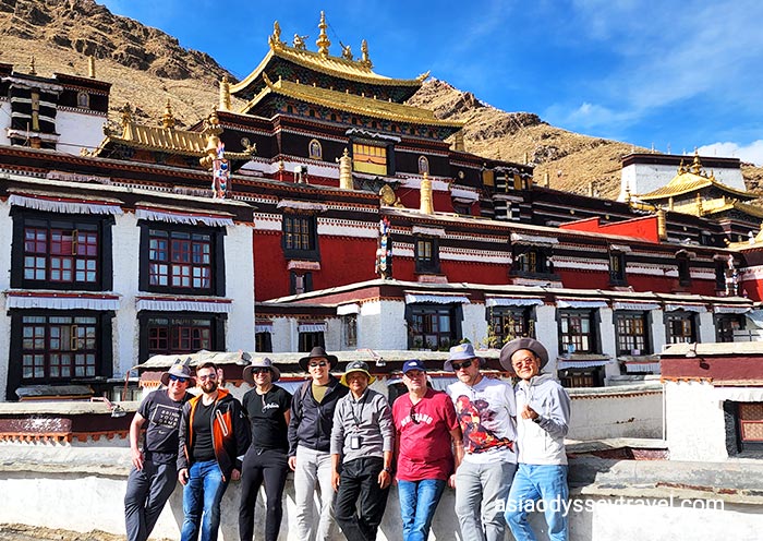 Tashilumpo Monastery in Tibet