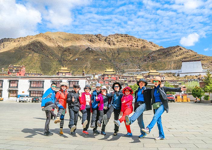 Tashilhunpo Monastery in Shigatse Tibet