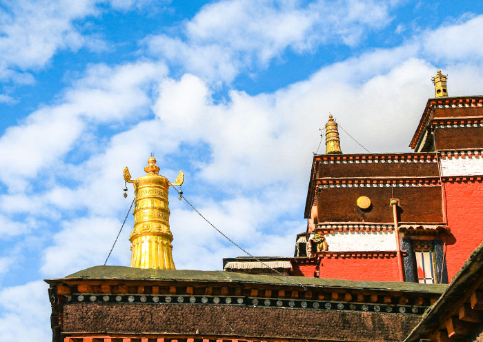 Tashilhunpo Monastery in Shigatse Tibet