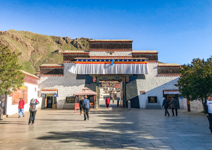 Tashilhunpo Monastery in Shigatse Tibet