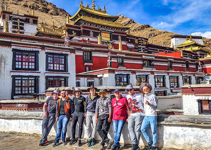 Tashilhunpo Monastery in Shigatse Tibet