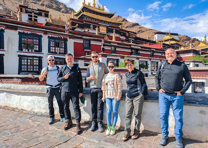 Tashilhunpo Monastery in Shigatse Tibet