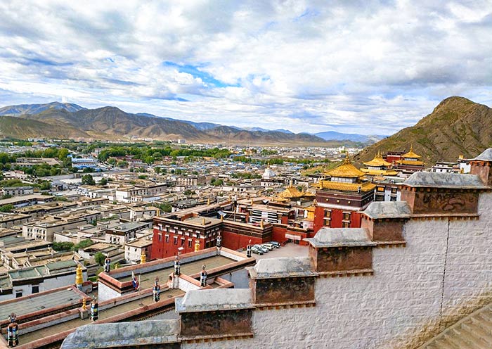 Tashilhunpo Monastery in Shigatse Tibet