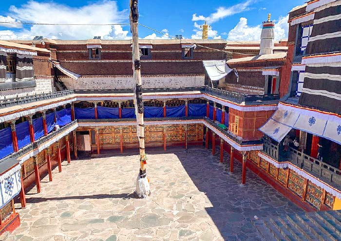 Tashilhunpo Monastery in Shigatse Tibet