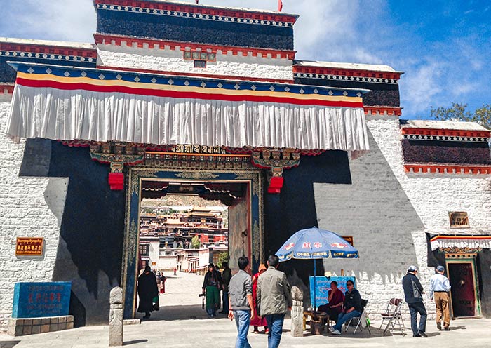 Tashilhunpo Monastery in Shigatse Tibet