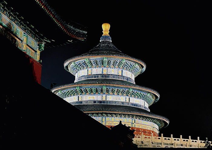 Temple of Heaven at Night