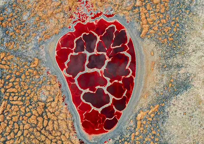 Tengger Desert for Colorful Lakes