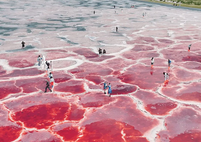 Tengger Desert for Colorful Lakes