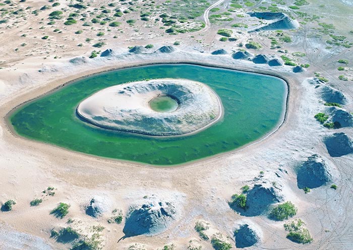 Tengger Desert for Colorful Lakes