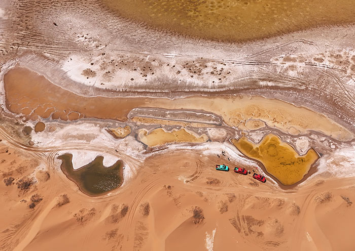 Tengger Desert for Colorful Lakes