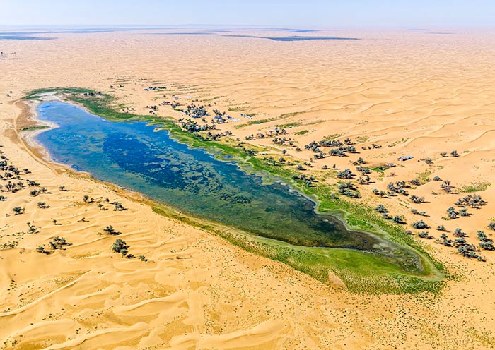 Tengger Desert for Colorful Lakes