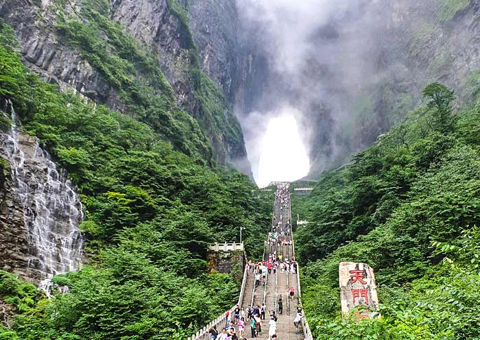 99 Steps of Tianmen Mountain, Zhangjiajie
