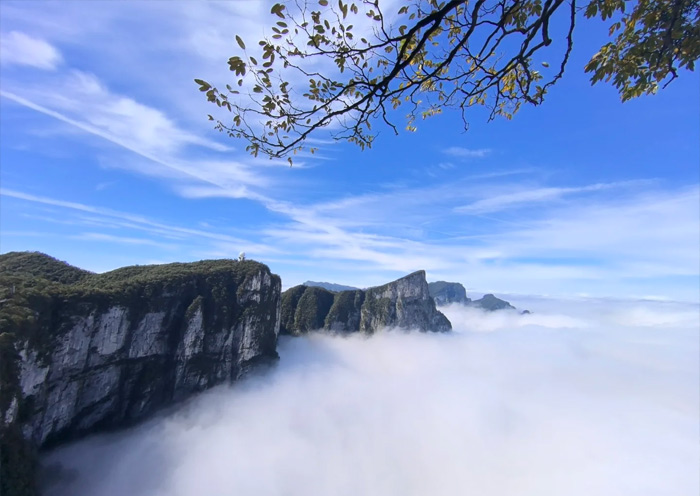 Zhangjiajie Tianmen Mountain Sea of Clouds