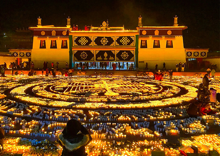 Tibet Butter Lamp Festival