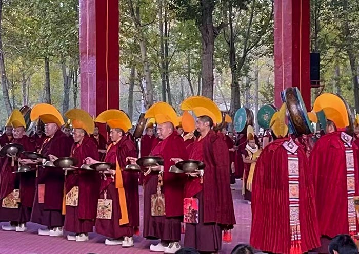 Monk Ceremony, Shoton Festival Monk Ceremony, Shoton Festival