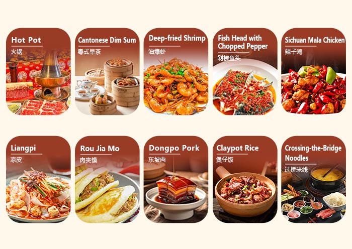 Top 20 Chinese Food