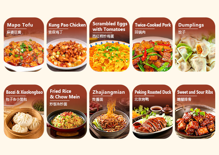 Top 20 Chinese Food