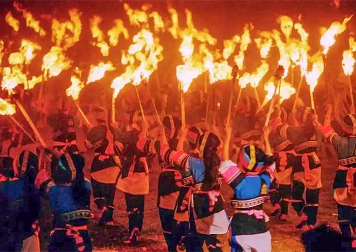 Torch Festival in Guizhou