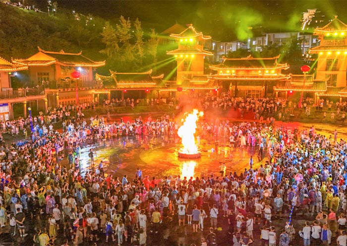 Torch Festival in Guizhou