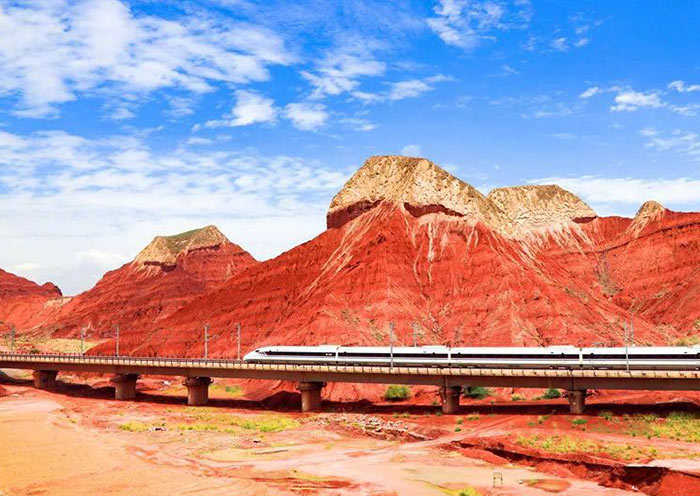 Turpan High-Speed Train