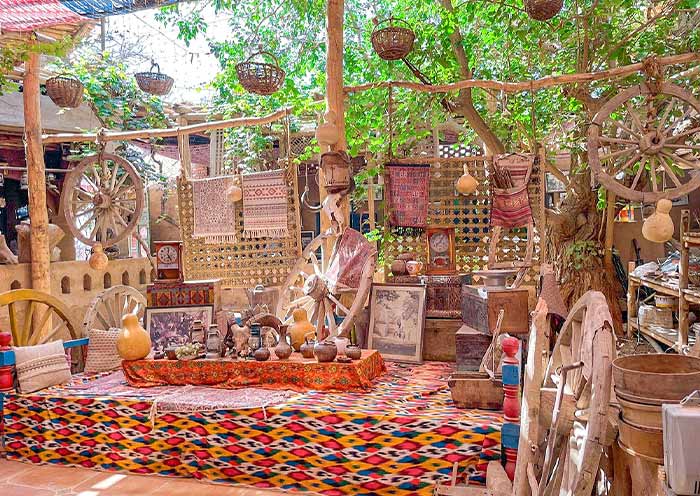 Uyghur Village in Tuyugou Valley Uyghur Village in Tuyugou Valley