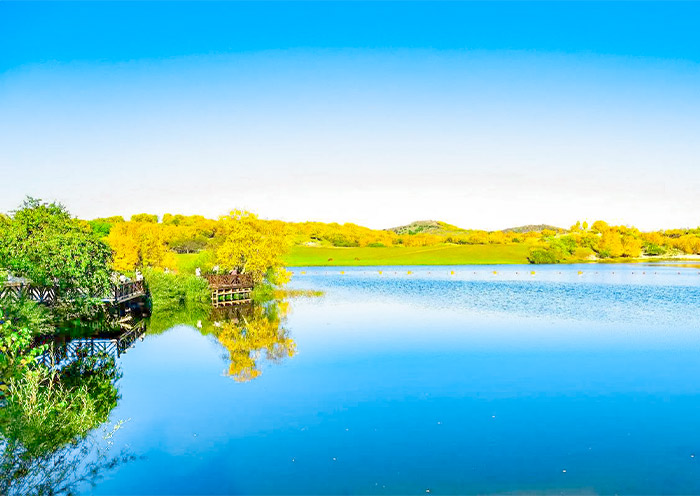 The Princess Lake on Ulan Butong Grassland 